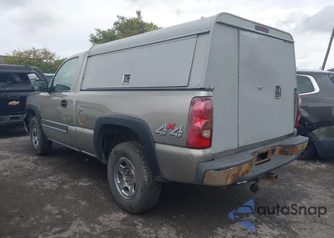 2003 Chevrolet Silverado 1500 из США, поврежденный, VIN 1GCEK14VX3Z286645